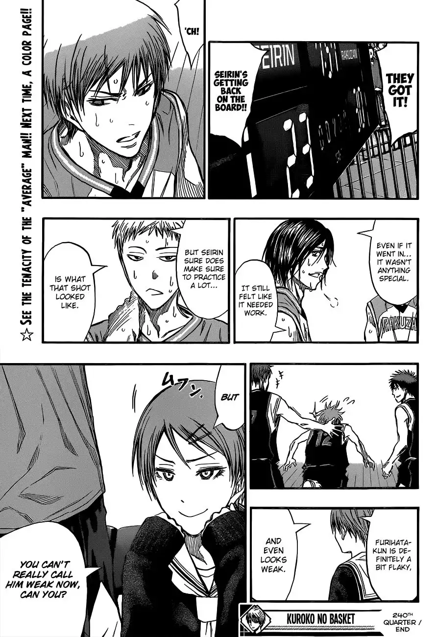 Kuroko no Basket Chapter 240 21